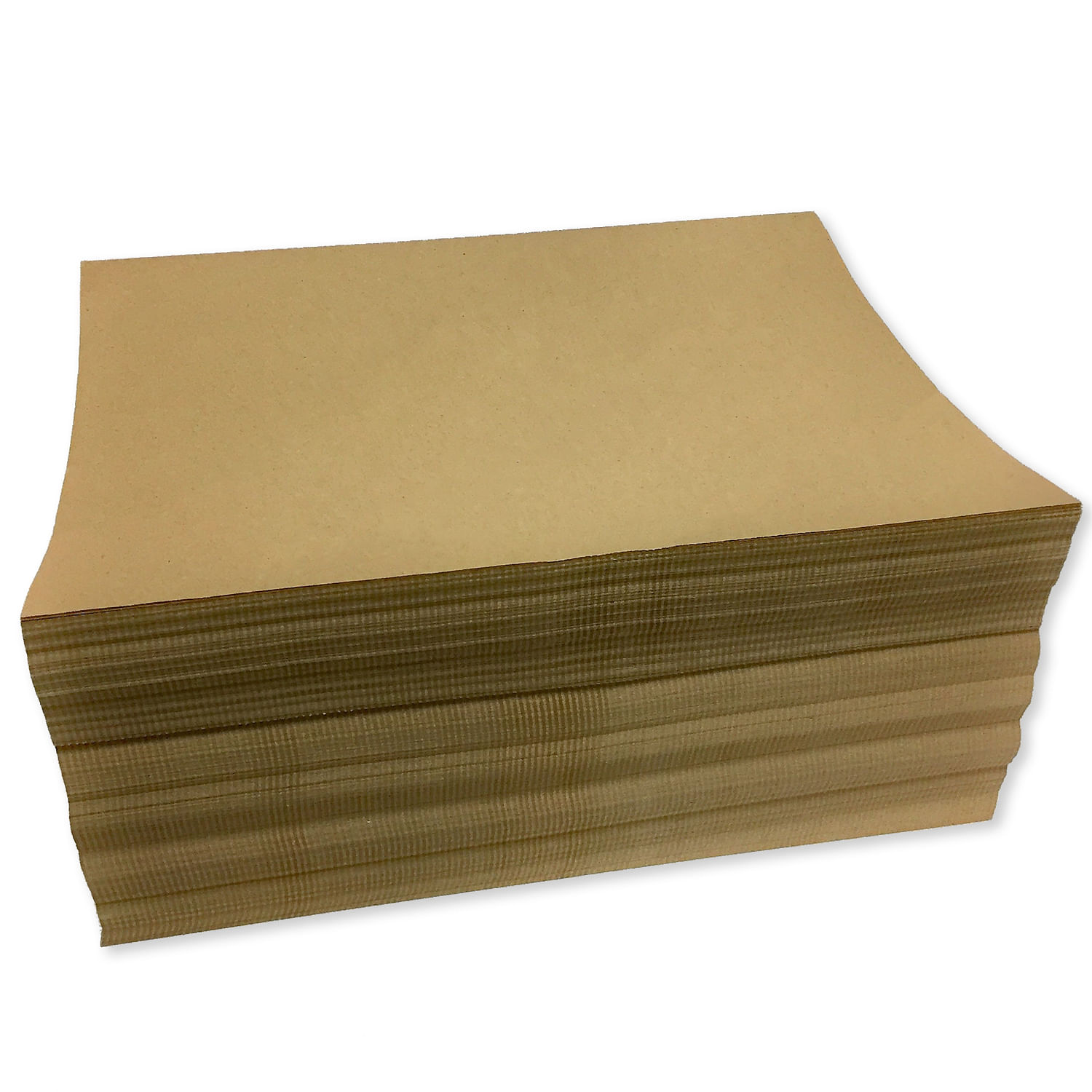 24 x 11 Fanfold 30# Brown Kraft Void Fill Packing Paper (Ream of 1600  Feet)